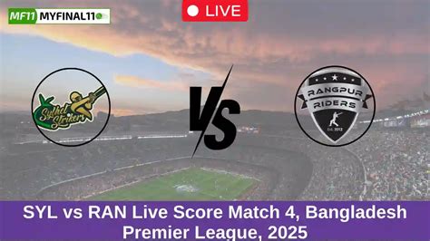 DRD vs SYL Full Scorecard, Bangladesh Premier League 2024 .